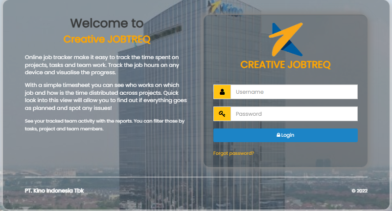 Creative Job Requestor System